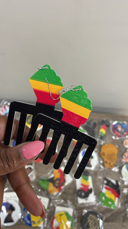 African Pride Earrings